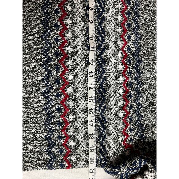 Forever 21 Men's Gray Navy Knit Oversized Grandpa Sweater Size Medium NWT - Picture 6 of 6